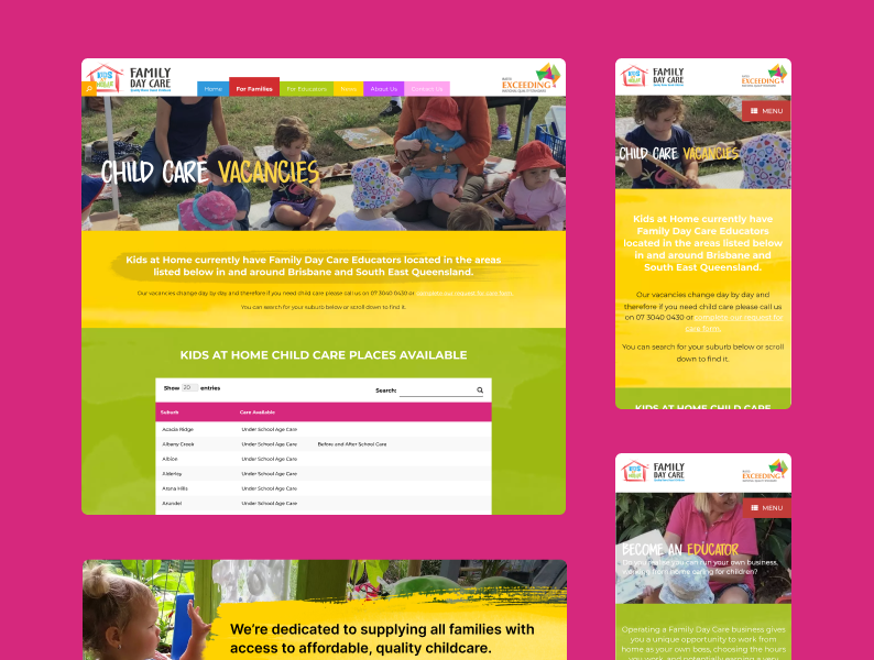 Kids at Home Website screenshot