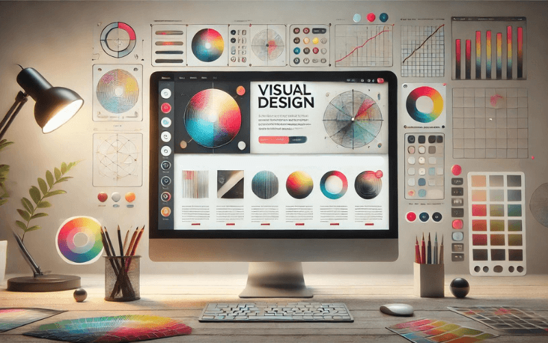 How visual design impacts brand perception & trust